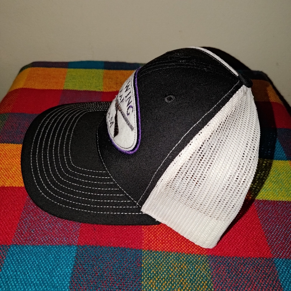 Red Wing Trap Team Stitched Patch Strapback Hat C… - image 3